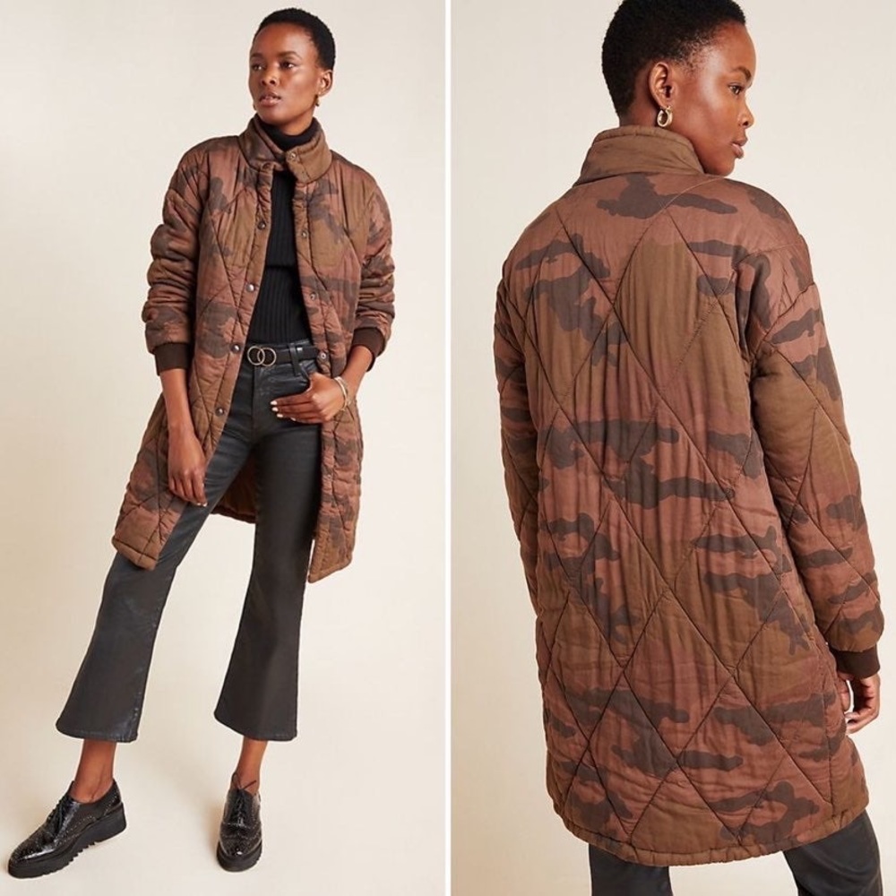 Anthropologie quilted jacket / Marrakech brand / size S